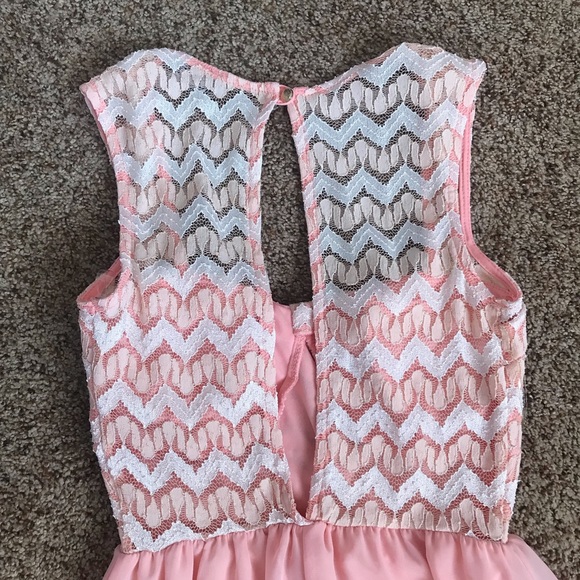 Deb dress coral pink - Picture 3 of 5